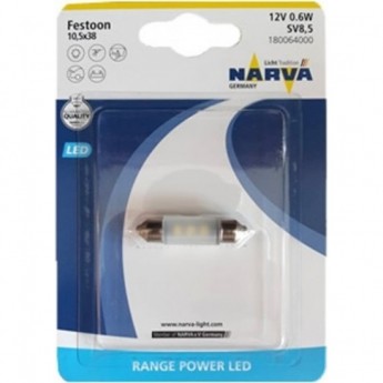 Лампа NARVA FESTOON LAMPS 43mm LED 12V 0.6W SV8.5 B1 Лампа NARVA FESTOON LAMPS 43mm LED 12V 0.6W SV8.5 B1