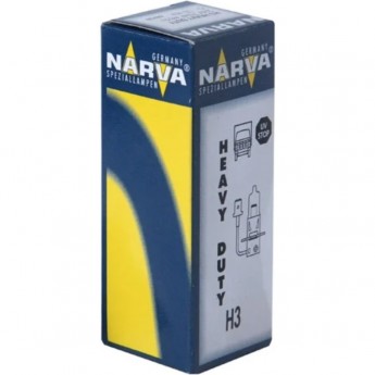 Лампа NARVA HEAVY DUTY H3 70W 24V PK22S Лампа NARVA HEAVY DUTY H3 70W 24V PK22S